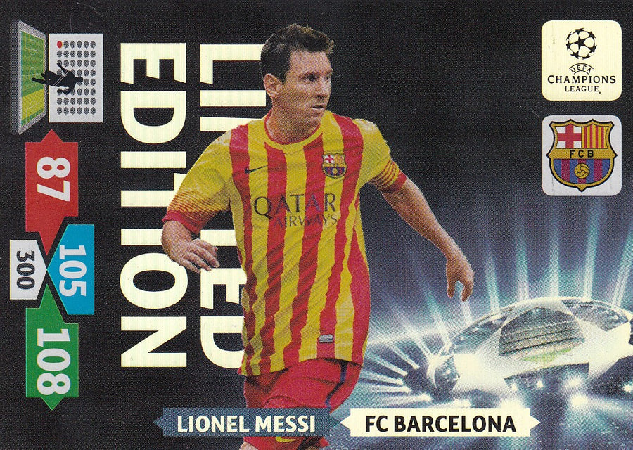 LE-01. LIONEL MESSI - BARCELONA - LIMITED EDITION
