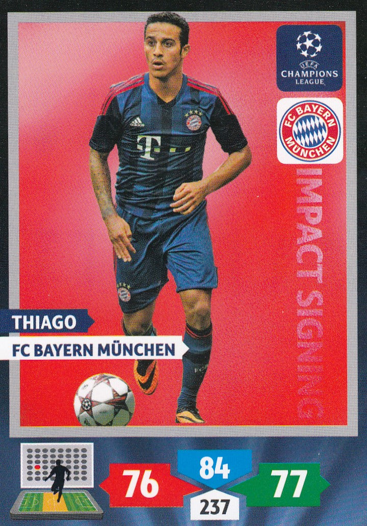 266. THIAGO - BAYERN MUNCHEN - IMPACT SIGNING
