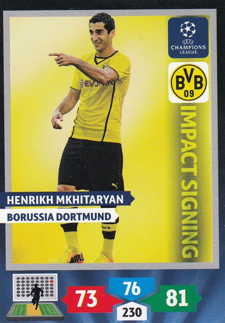 269. HENRIKH MKHITARYAN - BORUSSIA DORTMUND - IMPACT SIGNING