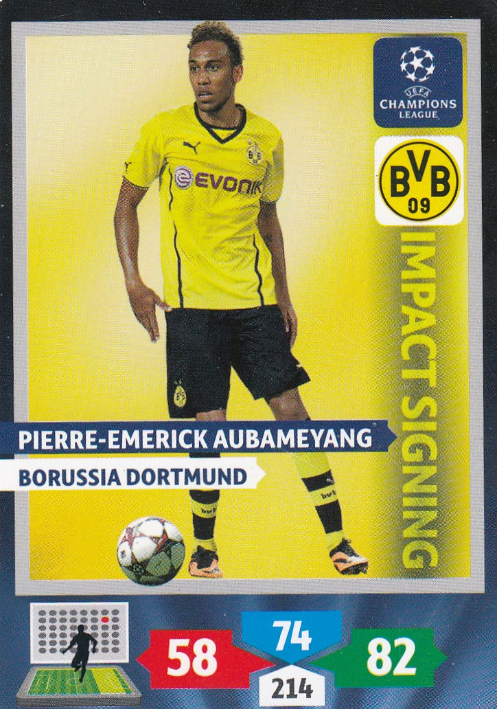 270. PIERRE-EMERICK AUBAMEYANG - BORUSSIA DORTMUND - IMPACT SIGNING