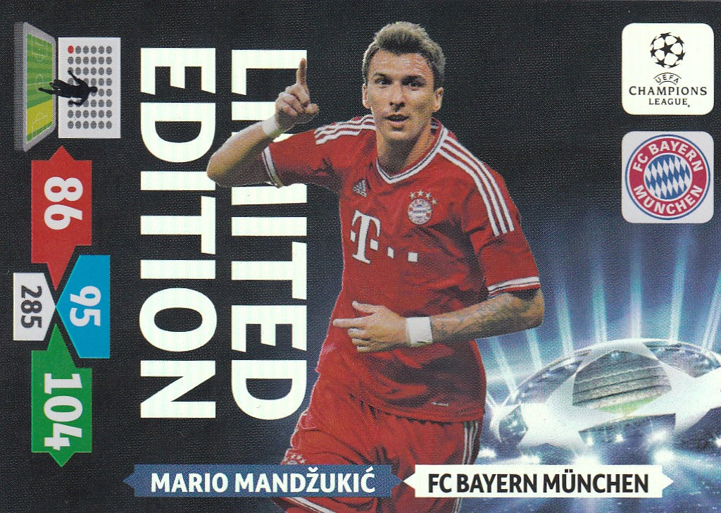 LE-09. MARIO MANDZUKIC - BAYERN MUNCHEN - LIMITED EDITION