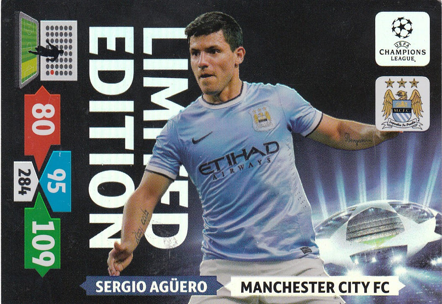LE-17. SERGIO AGUERO - MANCHESTER CITY - LIMITED EDITION