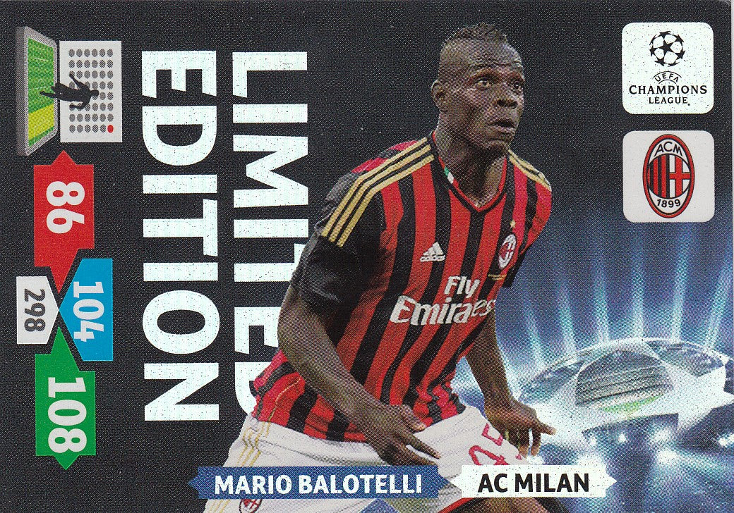LE-19. MARIO BALOTELLI - AC MILAN - LIMITED EDITION