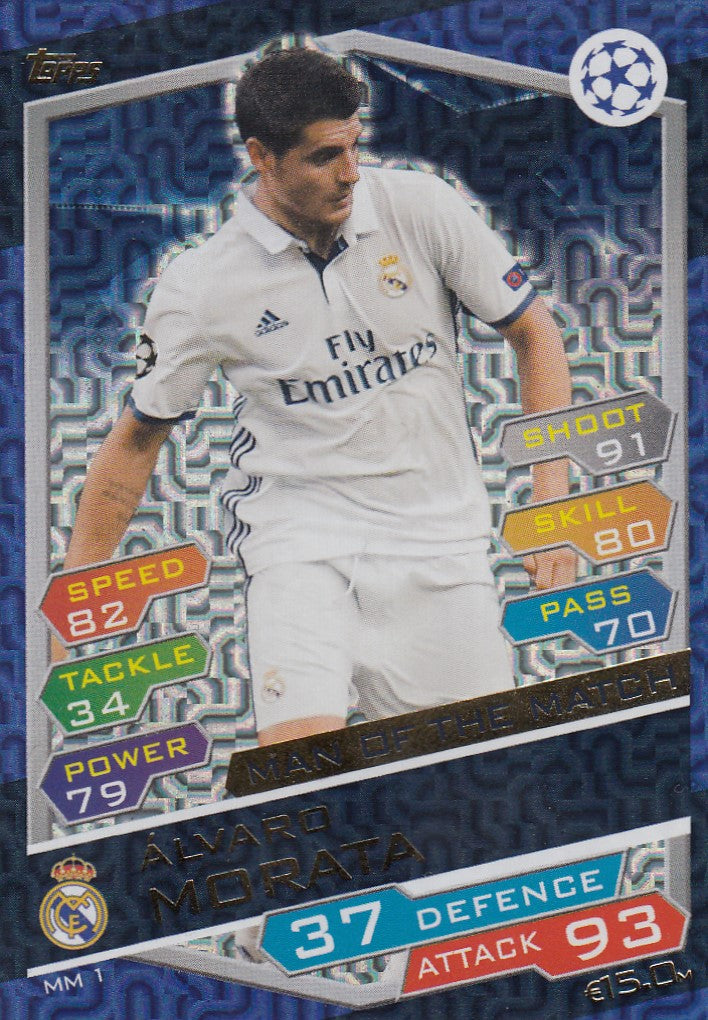 MM01. ALVARO MORATA - REAL MADRID - MAN OF THE MATCH