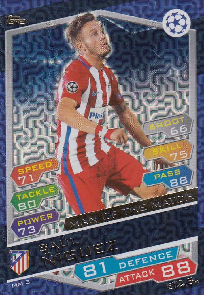 MM03. SAÙL NÌGUEZ - ATLÈTICO DE MADRID - MAN OF THE MATCH