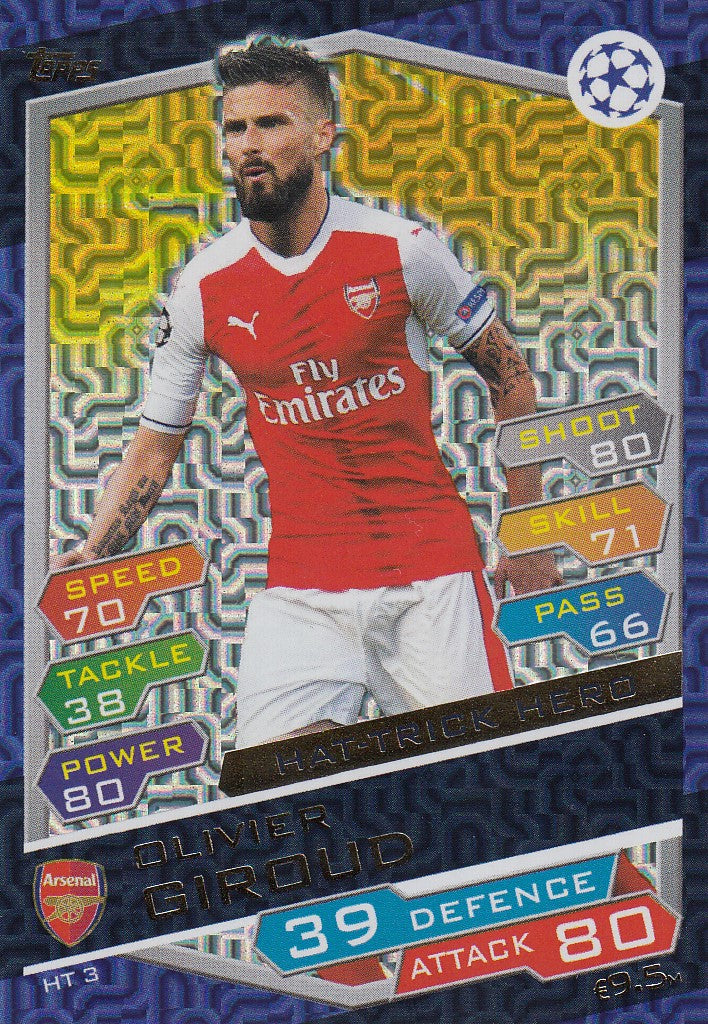 HT3. OLIVIER GIROUD - ARSENAL - HAT-TRICK HERO