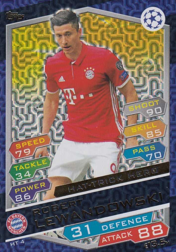 HT4. ROBERT LEWANDOWSKI - BAYERN MUNCHEN - HAT-TRICK HERO