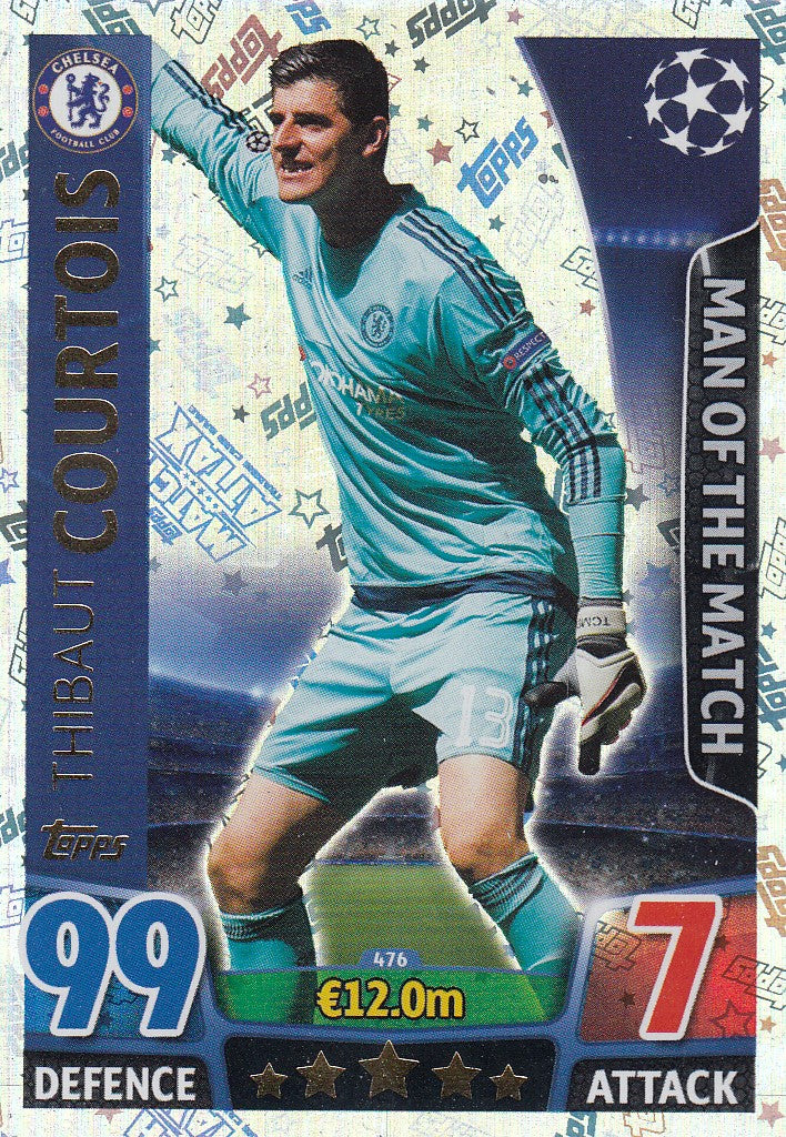 476. THIBAUT COURTOIS - CHELSEA - MAN OF THE MATCH