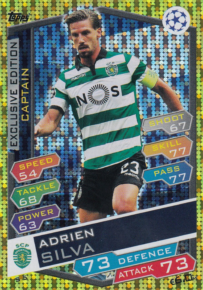 S05. ADRIEN SILVA - SPORTING CP - EXCLUSIVE - CAPTAIN
