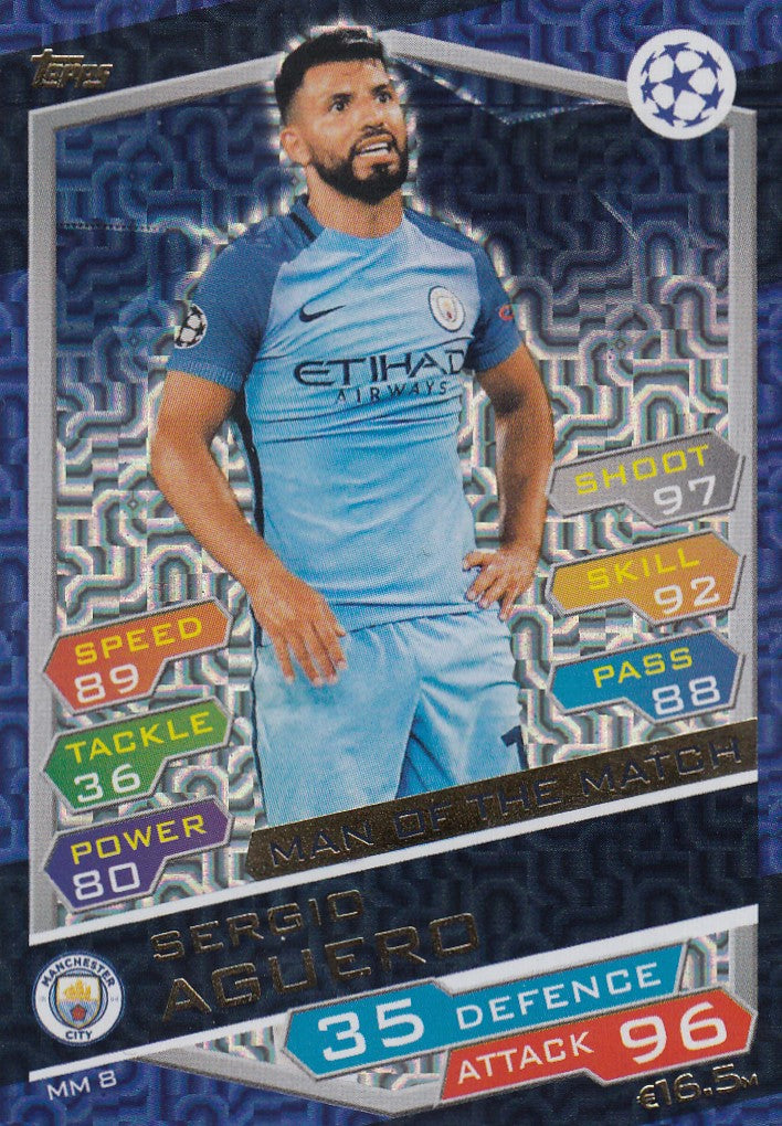 MM08. SERGIO AGUERO - MANCHESTER CITY - MAN OF THE MATCH