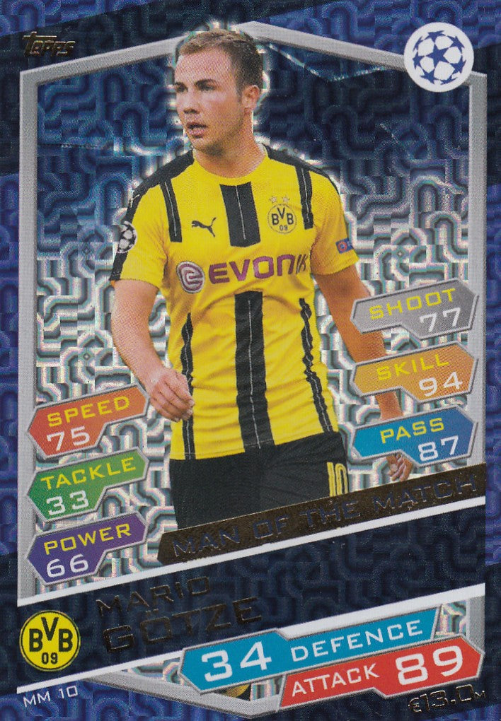 MM10. MARIO GOTZE - BORUSSIA DORTMUND - MAN OF THE MATCH