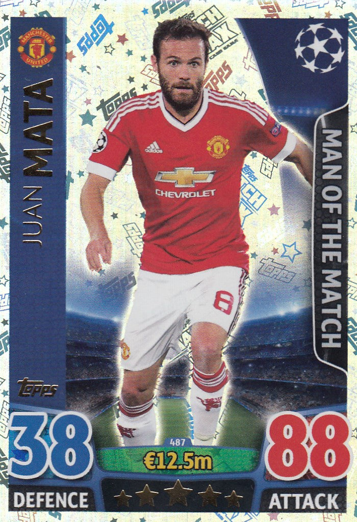 487. JUAN MATA - MANCHESTER UNITED - MAN OF THE MATCH