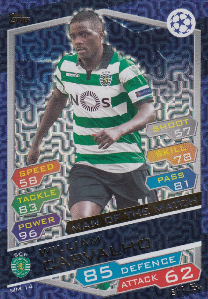 MM14. WILLIAM CARVALHO - SPORTING CP - MAN OF THE MATCH