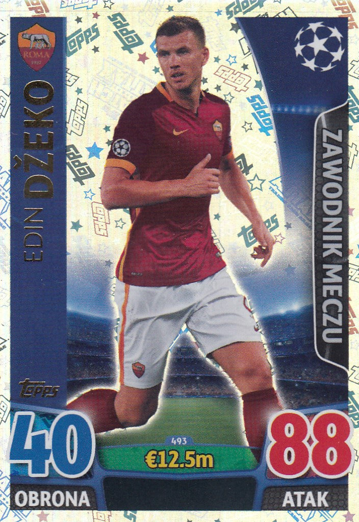 493. EDIN DZEKO - ROMA - MAN OF THE MATCH