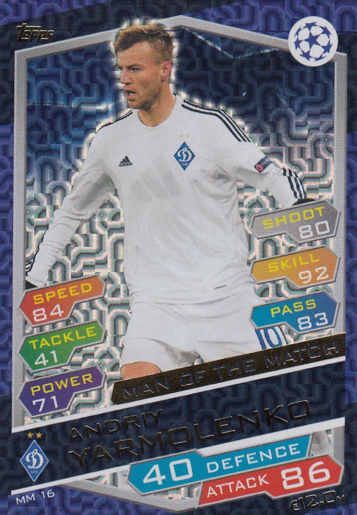 MM16. ANDRIY YARMOLENKO - DYNAMO KYIV - MAN OF THE MATCH