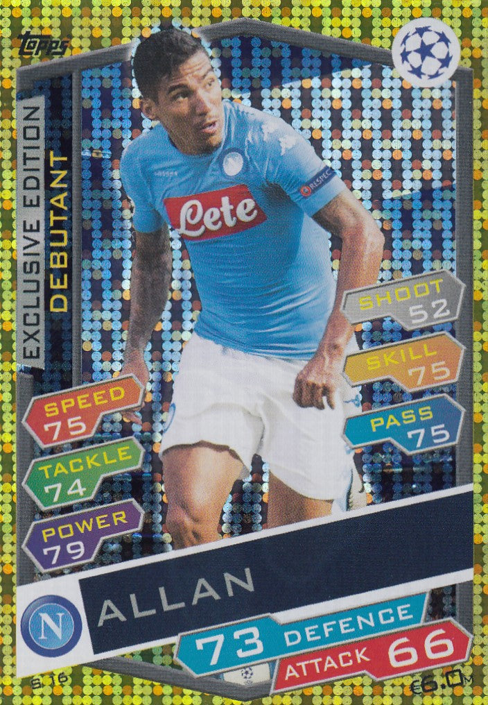 S16. ALLAN - NAPOLI - EXCLUSIVE - DEBUTANT