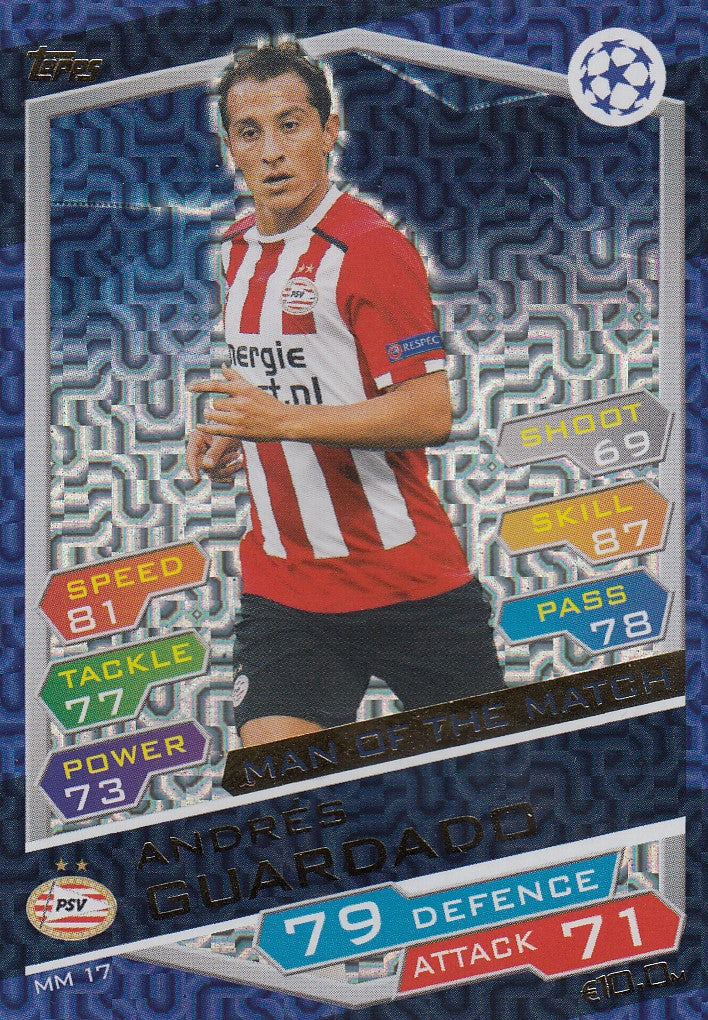 MM17. ANDRÈS GUARDADO - PSV EINDHOVEN - MAN OF THE MATCH