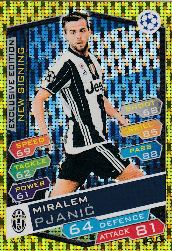 S18. MIRALEM PJANIC - JUVENTUS - EXCLUSIVE - NEW SIGNING