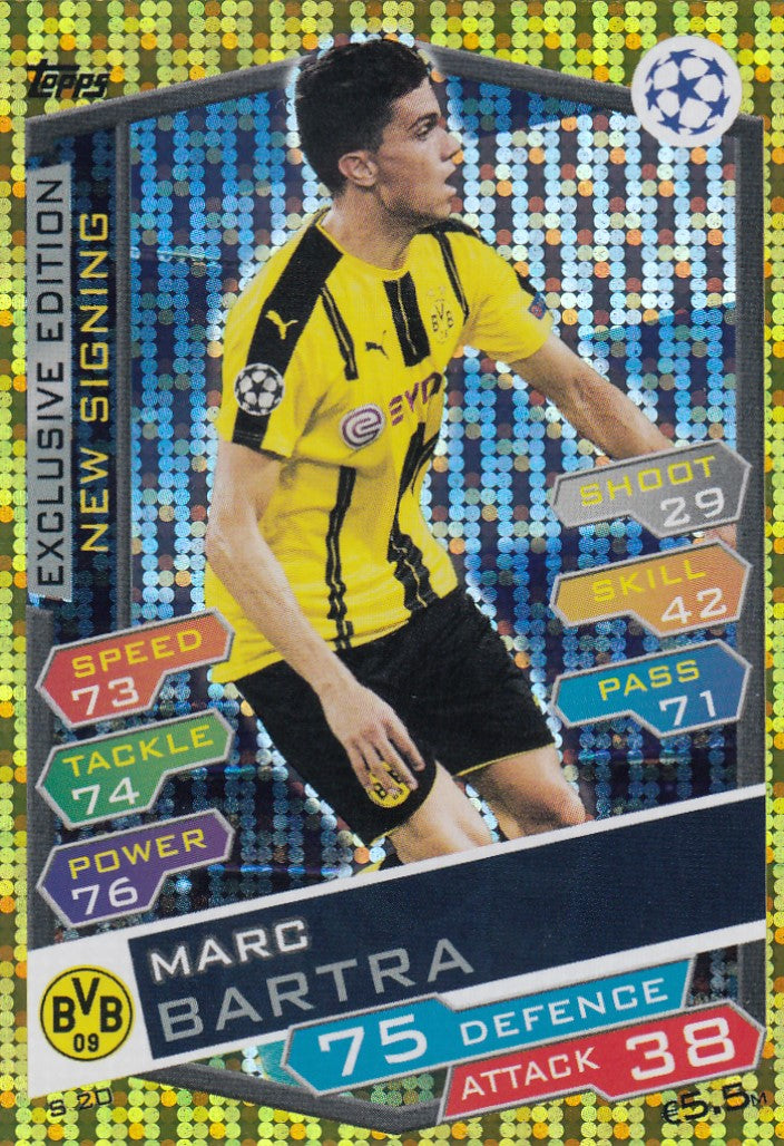S20. MARC BARTRA - BORUSSIA DORTMUND - NEW SIGNING