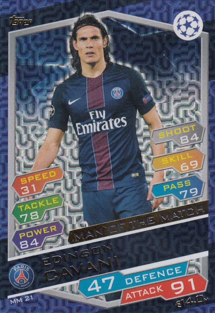 MM21. EDINSON CAVANI - PARIS SAINT-GERMAIN - MAN OF THE MATCH
