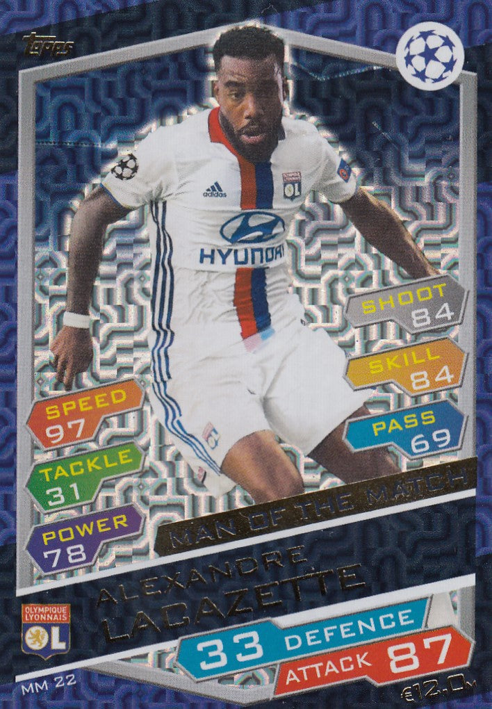MM22. ALEXANDRE LACAZETTE - LYON - MAN OF THE MATCH