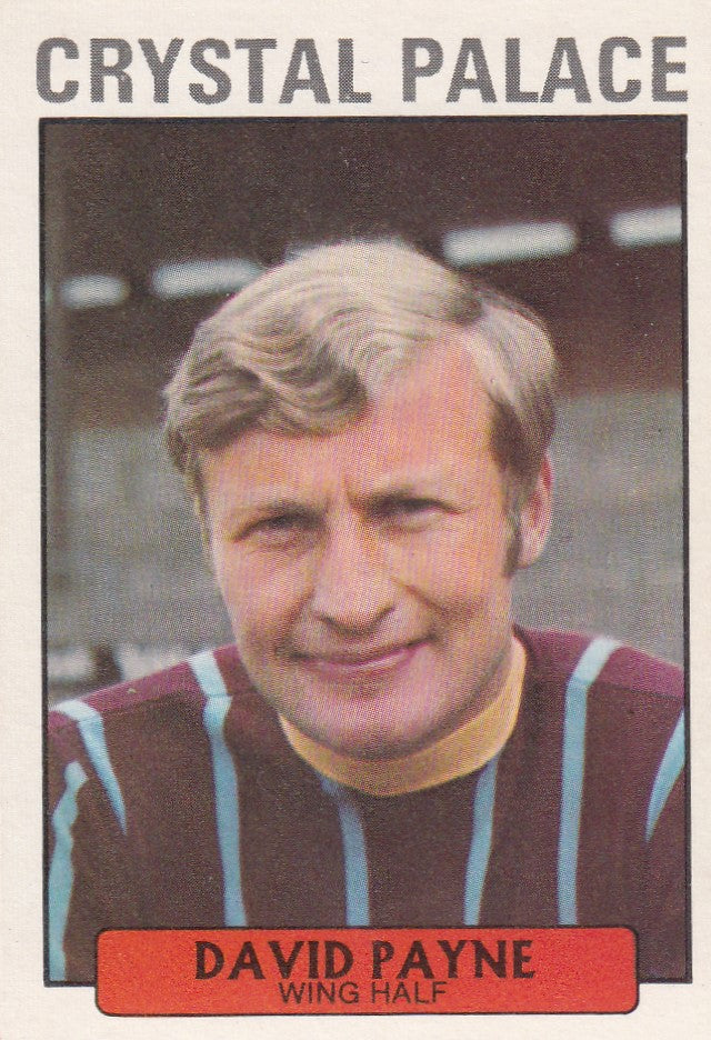 016. DAVID PAYNE - CRYSTAL PALACE