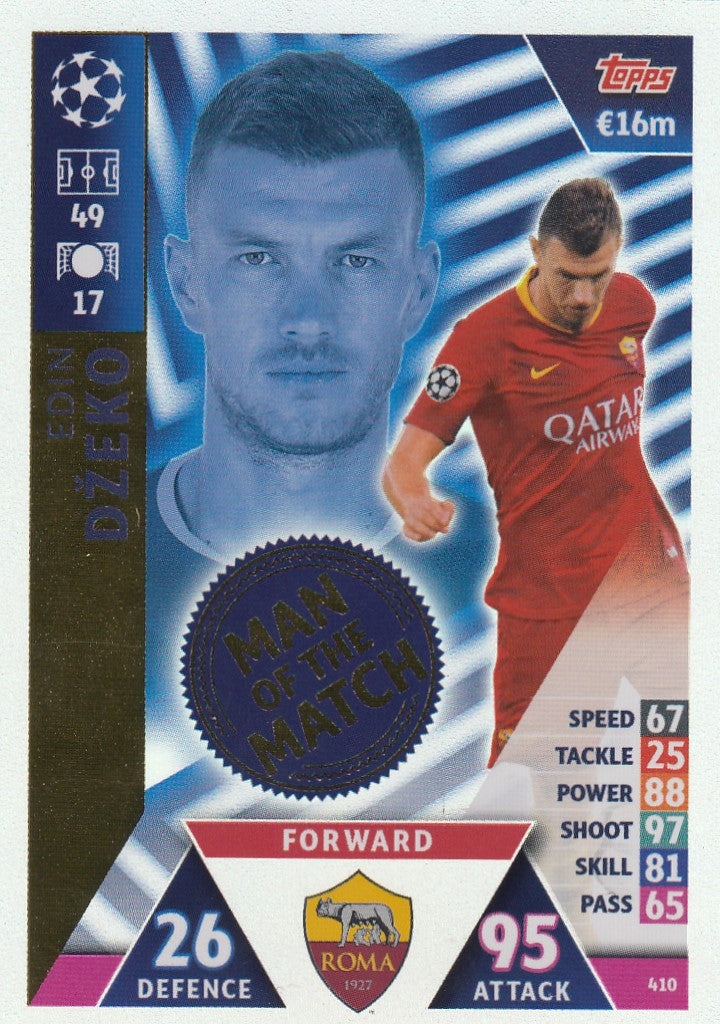 410. EDIN DZEKO - ROMA - MAN OF THE MATCH
