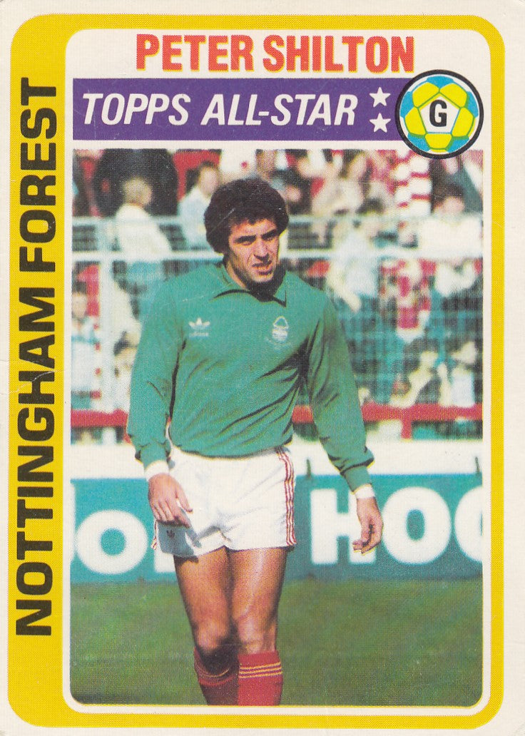 075. Peter Shilton - Nottingham Forest - Topps All-Star