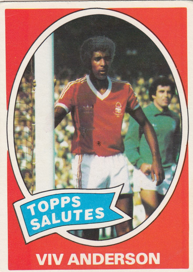 302. Viv Anderson - Topps salutes