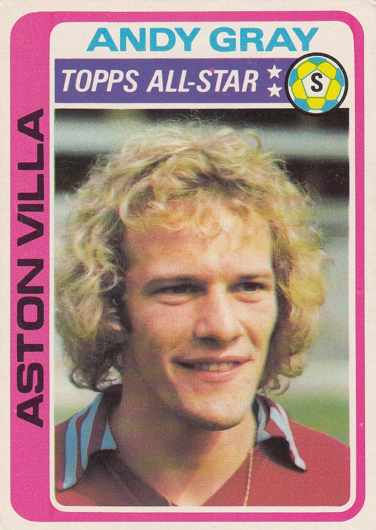 350. Andy Gray - Aston Villa - Topps All-Star