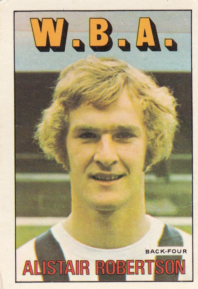 199. ALISTAIR ROBERTSON - WEST BROMWICH ALBION