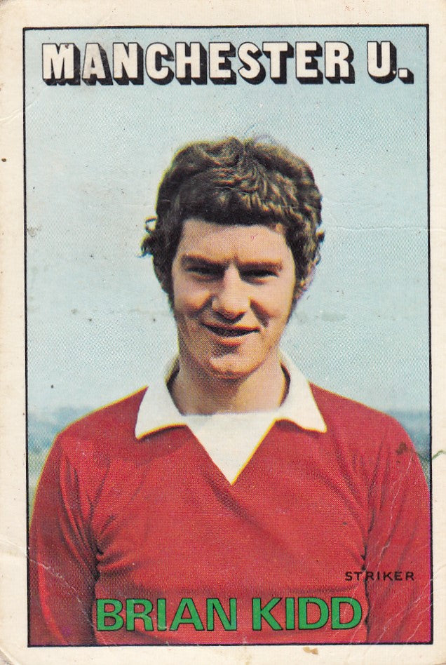 168. BRIAN KIDD - MANCHESTER UNITED