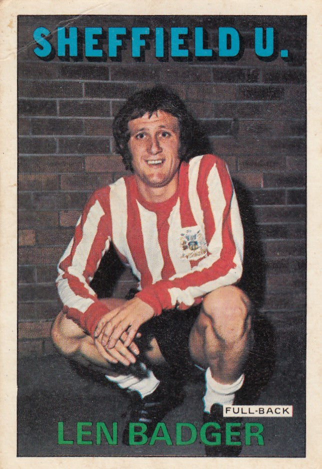 044. Len Badger - Sheffield United