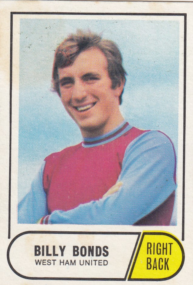 119. BILLY BONDS - WEST HAM UNITED