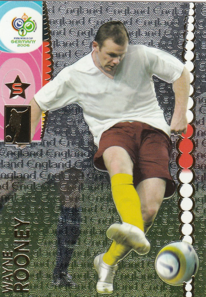 098. WAYNE ROONEY - ENGLAND - RARE FOIL