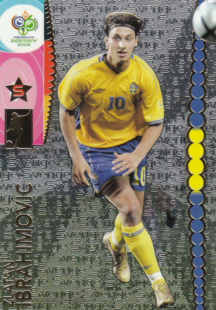 177. ZLATAN IBRAHIMOVIC - SVERIGE - RARE FOIL
