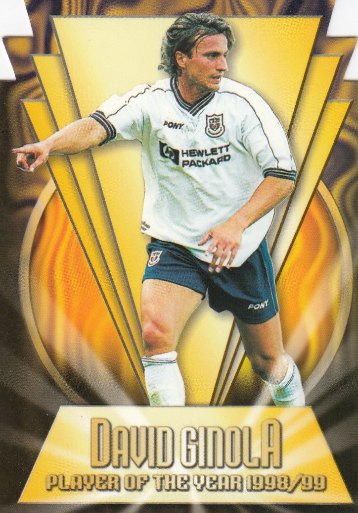 C01. DAVID GINOLA - TOTTENHAM - MAGIC MOMENTS - PLAYER OF THE YEAR 1998/99