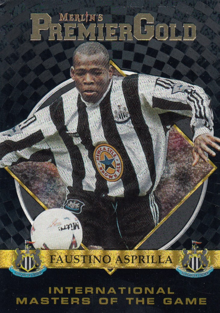 M02. FAUSTINO ASPRILLA - NEWCASTLE - INTERNATIONAL MASTER OF THE GAME