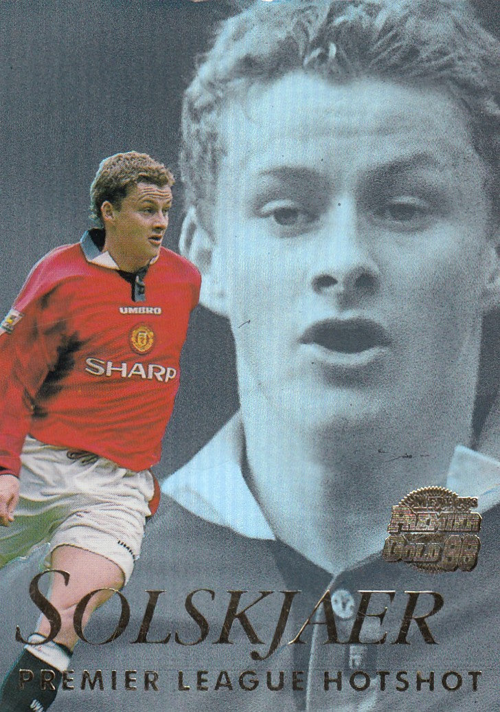 H4. OLE GUNNAR SOLSKJAER - MANCHESTER UNITED - PREMIER LEAGUE HOTSHOT