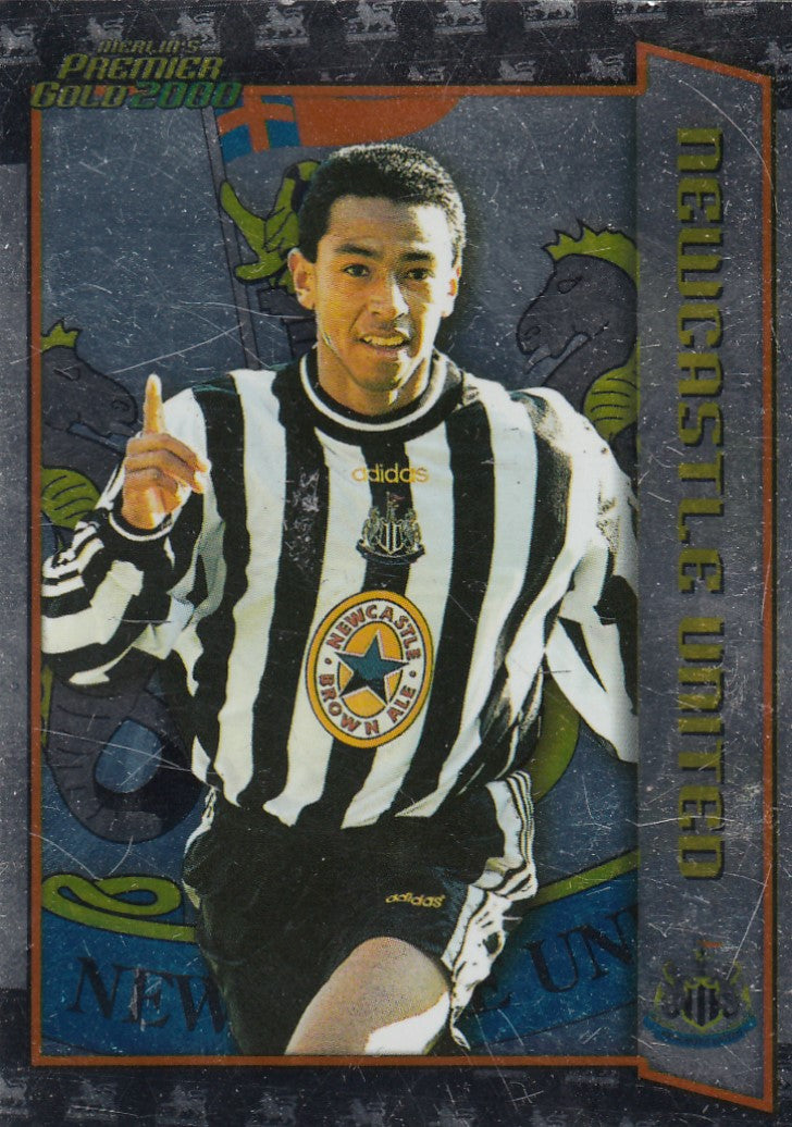 B13. NOLBERTO SOLANO - NEWCASTLE UNITED - CLUB CARD