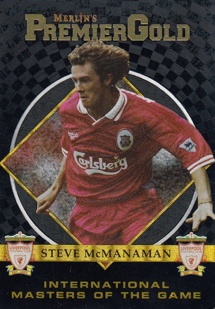 M07. STEVE MCMANAMAN - LIVERPOOL - INTERNATIONAL MASTER OF THE GAME
