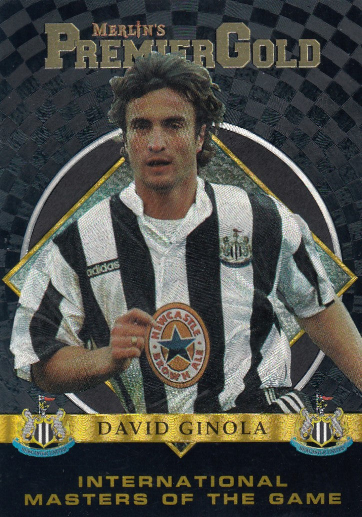M10. DAVID GINOLA - NEWCASTLE - INTERNATIONAL MASTER OF THE GAME