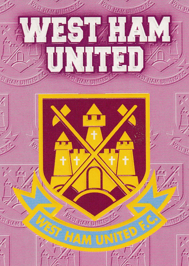E19. TEAM BADGE - WEST HAM UNITED