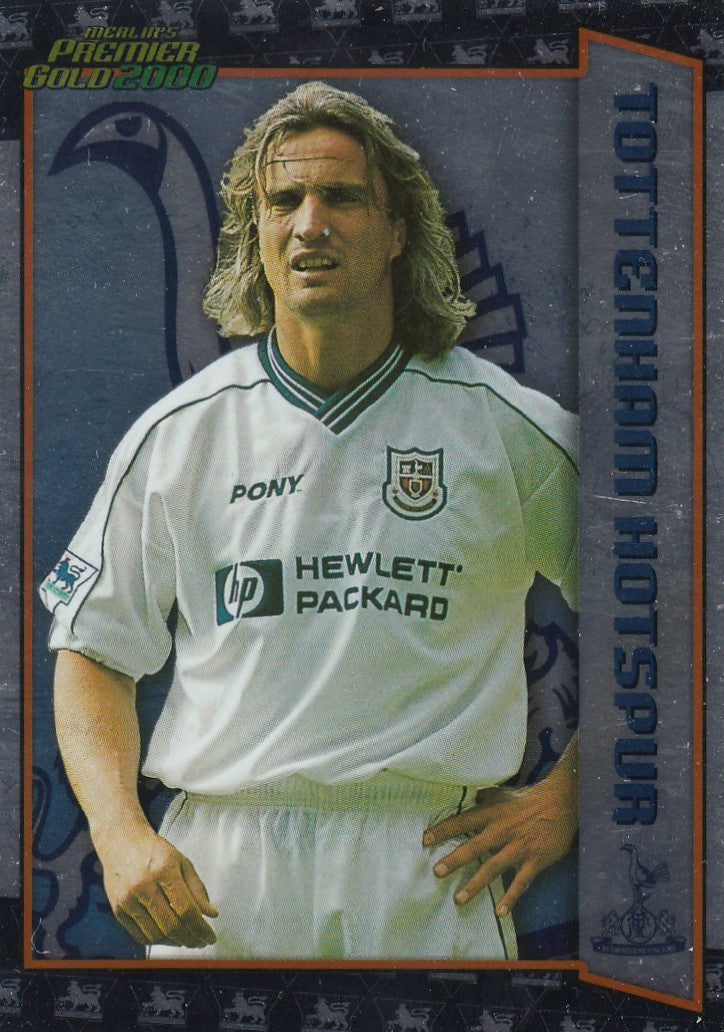 B17. DAVID GINOLA - TOTTENHAM HOTSPUR - CLUB CARD