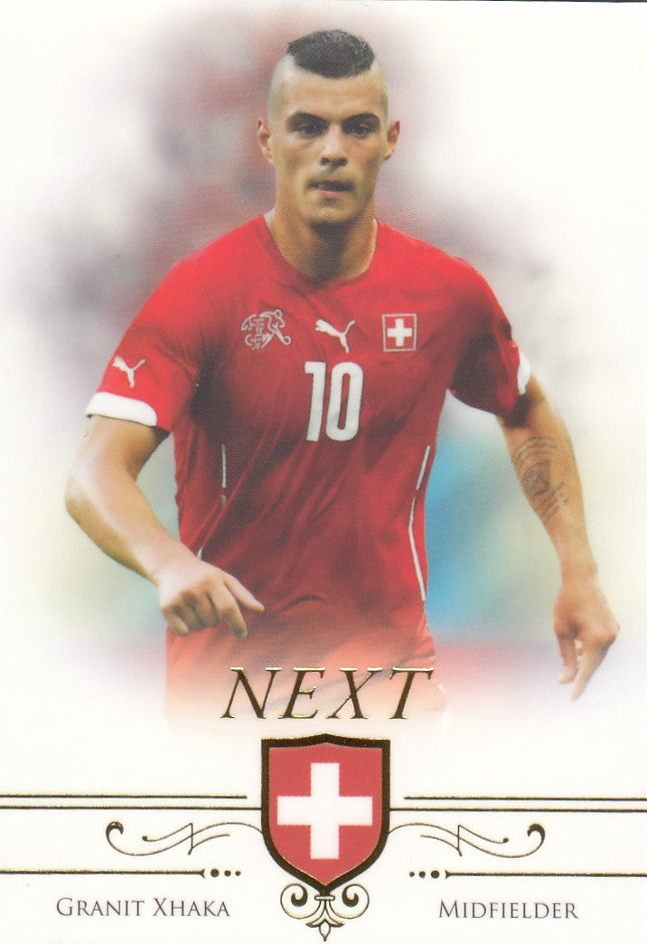 100. GRANIT XHAKA - SWITZERLAND - MIDFIELDER - NEXT