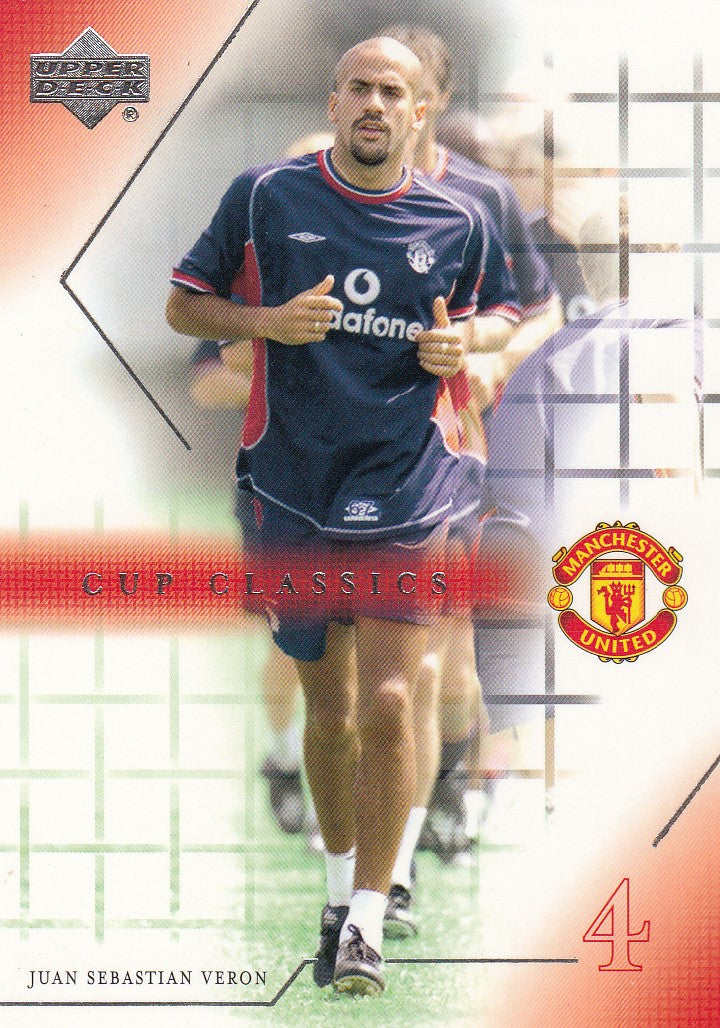 082. JUAN SEBASTIAN VERON - MANCHESTER UNITED - CUP CLASSICS