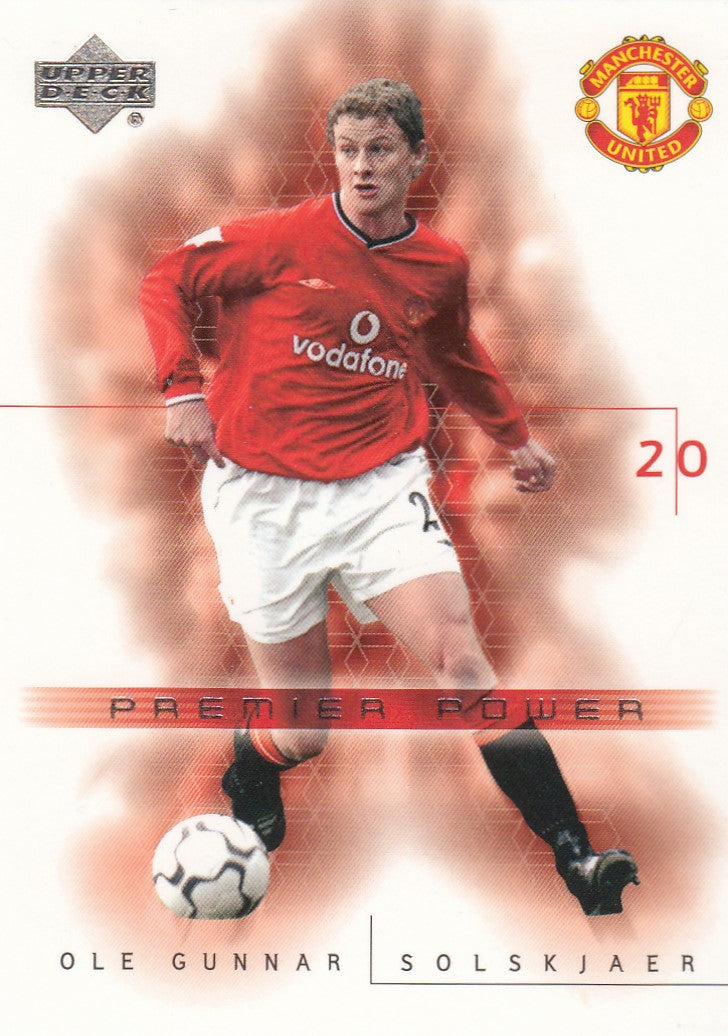 055. OLE GUNNAR SOLSKJAER - MANCHESTER UNITED - PREMIER POWER