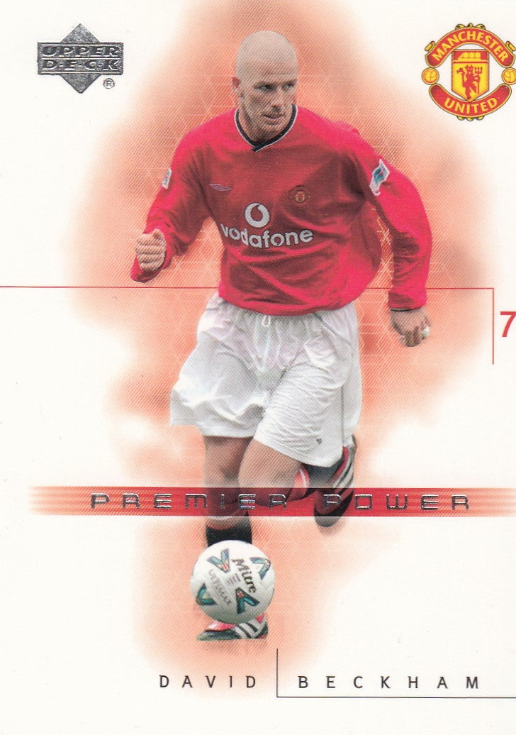 046. DAVID BECKHAM - MANCHESTER UNITED - PREMIER POWER