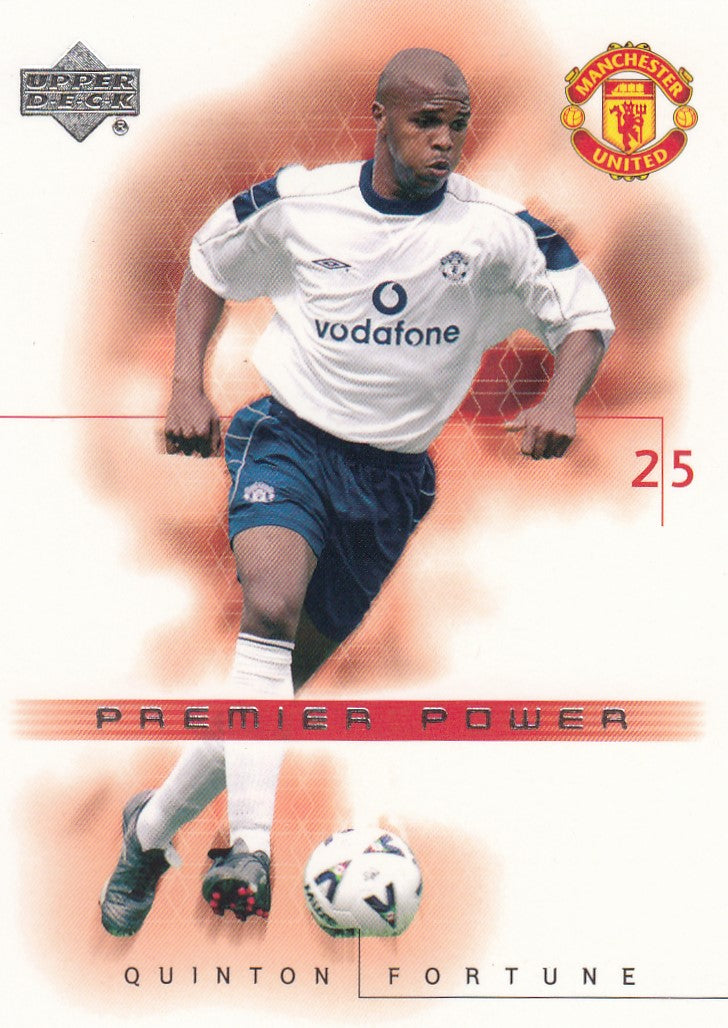 065. QUINTON FORTUNE - MANCHESTER UNITED - PREMIER POWER