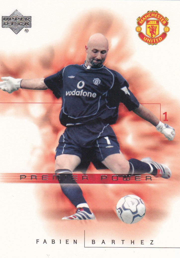 049. FABIEN BARTHEZ - MANCHESTER UNITED - PREMIER POWER